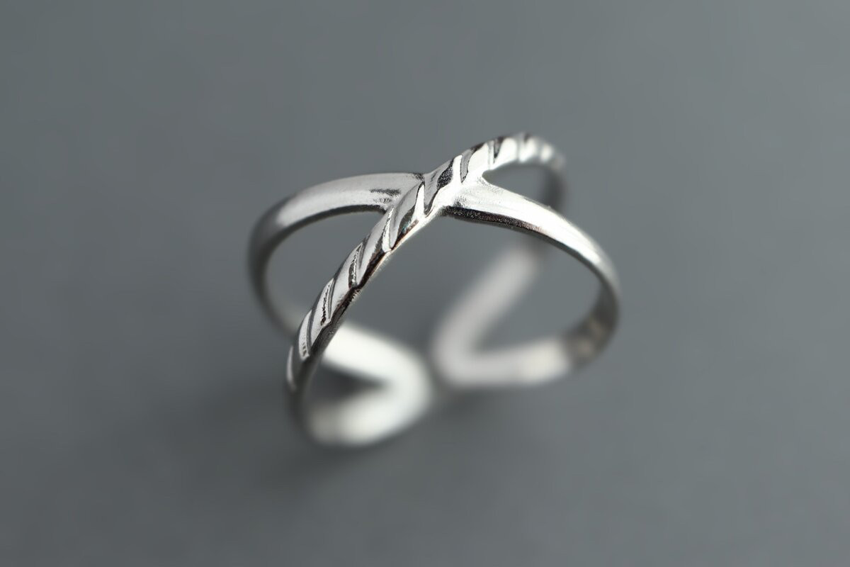 Xのペアリング♦︎サージカルステンレス【X】