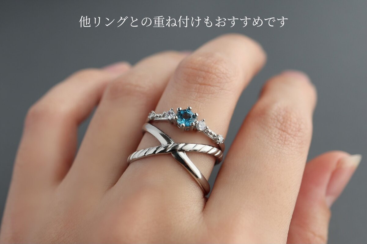 Xのペアリング♦︎サージカルステンレス【X】