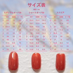 OD.30サイズオーダーネイルチップ　めに様ご確認用 OD.30サイズオーダーネイルチップ めに様ご確認用