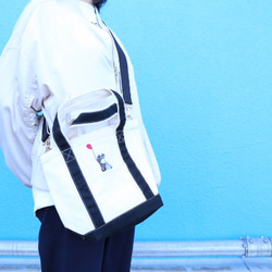 シュナウザー　/トートバッグ　S　受注生産品　毛色変更可 9枚目の画像