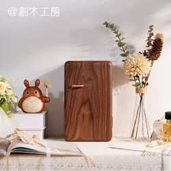 ☆人気再販☆木製引き出し付きアクセサリーケース ジュエリーボックス 女性 飾り物 宝物箱 小物入れ 収納 コレクション 10枚目の画像