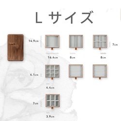 ☆人気再販☆木製引き出し付きアクセサリーケース ジュエリーボックス 女性 飾り物 宝物箱 小物入れ 収納 コレクション 19枚目の画像