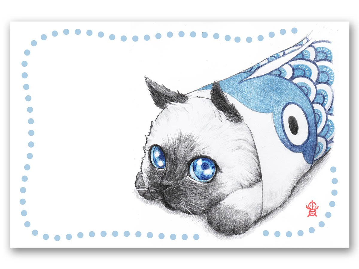 merさま】ねこイラストのポストカードセット☆