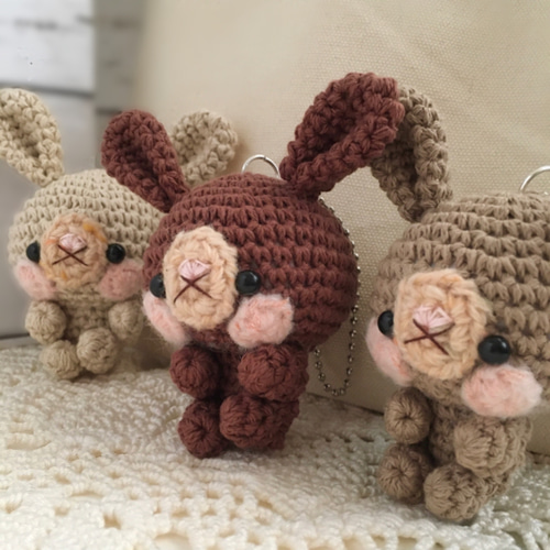 選べる3色！シンプルうさぎが好きな方へ♪｜春夏ナチュラル雰囲気の