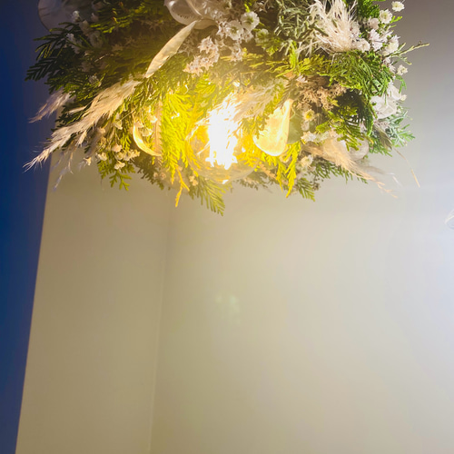 フレッシュgreen 森林の香り漂う フライングリース 母の日ギフトリース