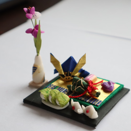 端午の節句　置物　ハンドメイド 端午の節句ミニチュア飾り その他置物 putifulu617 通販 15728909