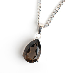 ヴェルメイユ爪留めラウンドブルーピーターサイトネックレス e-392 8mm