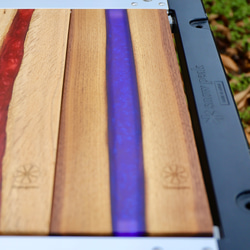 IGT用River天板(メルロー)ハーフユニットサイズ ローテーブル