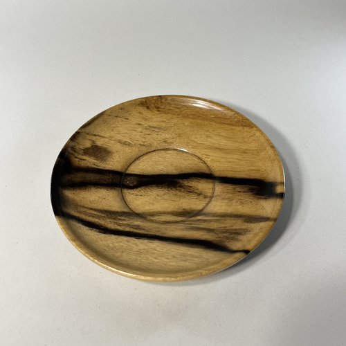 黒柿茶托 2.5寸（5枚組） | 吉村唐木店 WEBSHOP