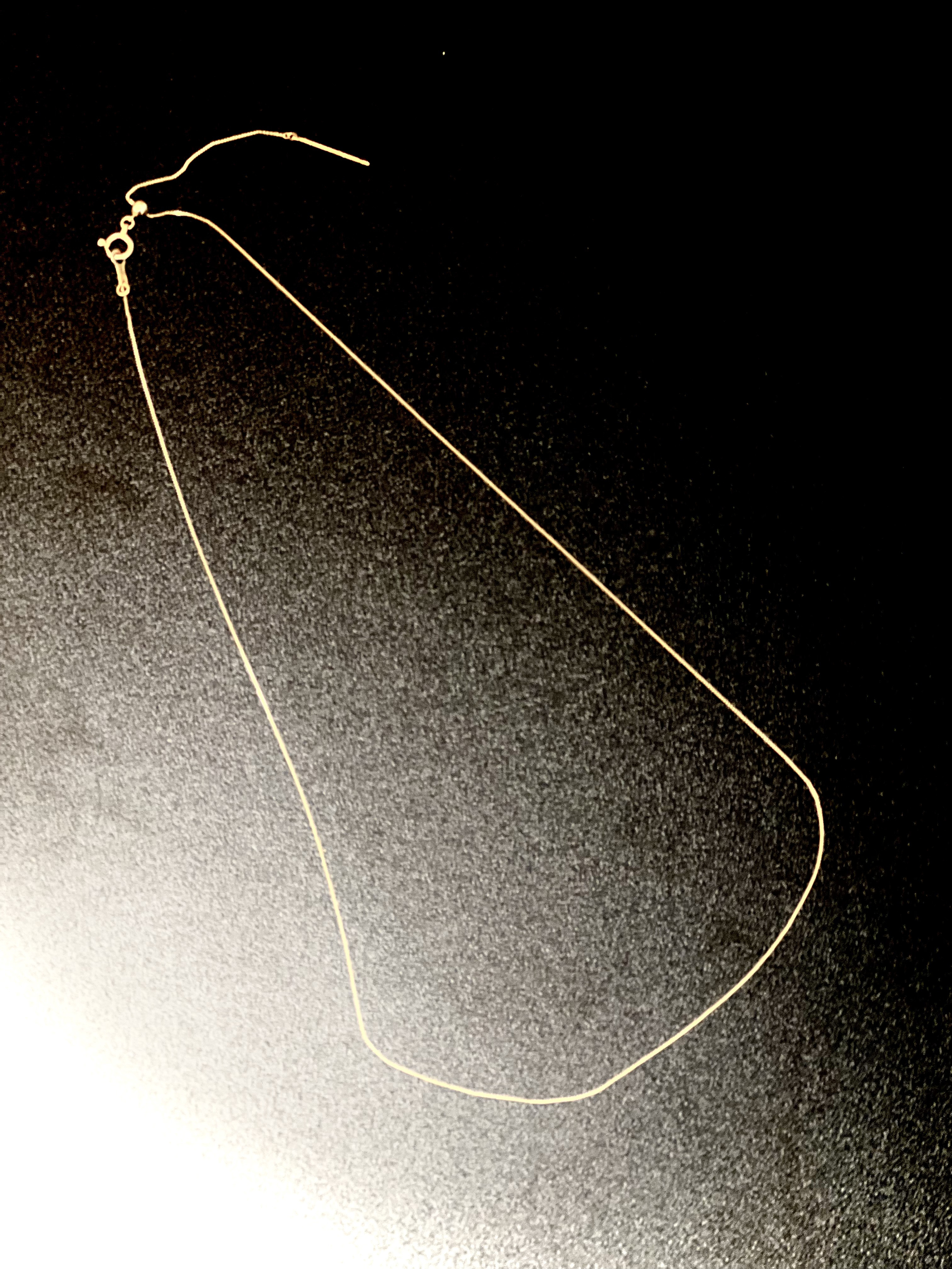 アジャスター ベネツィアンチェーンネックレス10K 45cm / Adjustable Venetian Chain