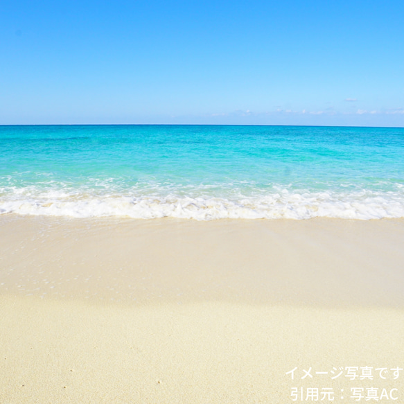 再販【海と泡と砂のボールペン〜グラデーションver〜】　キラキラ　ビーズ　海　ハーバリウムボールペン　プレゼントにも❀ 16枚目の画像