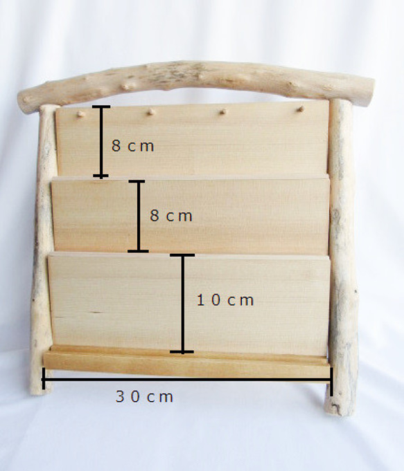 流木素材のアクセサリースタンド❥︎No.110 8枚目の画像
