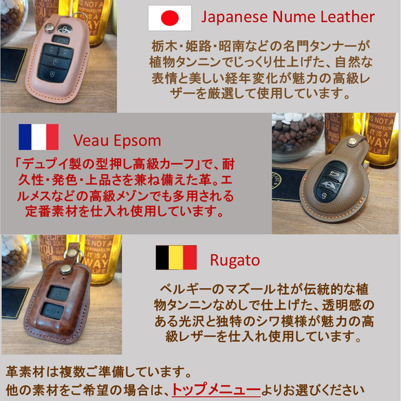 全新日產正品皮革智慧鑰匙包，適用於 X-Trail、Serena、Sakura、Aria 等。 [皮革鑰匙包] 可免費個人化訂製 第8張的照片