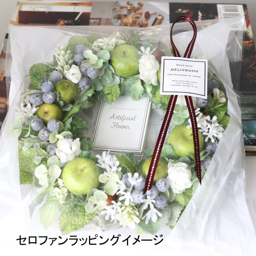 すずらんシルクフラワーリース すずらんのリース | Atelier SAKI アトリエ咲