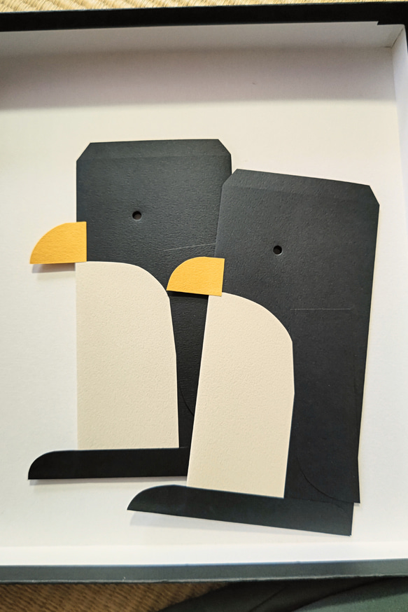 NO.00２   ペンギンの封筒　大きいサイズ　１枚 1枚目の画像
