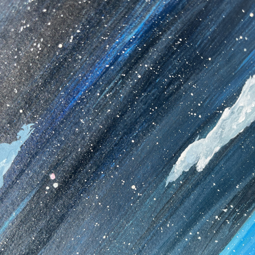 夜の海 絵画 あやか 通販 15730905｜Creema(クリーマ) ハンドメイド