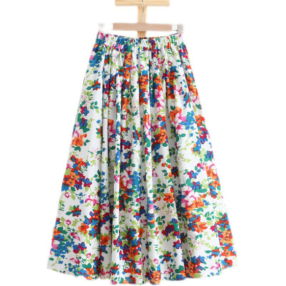 ロングスカート、夏スカート、春スカート 2枚目の画像