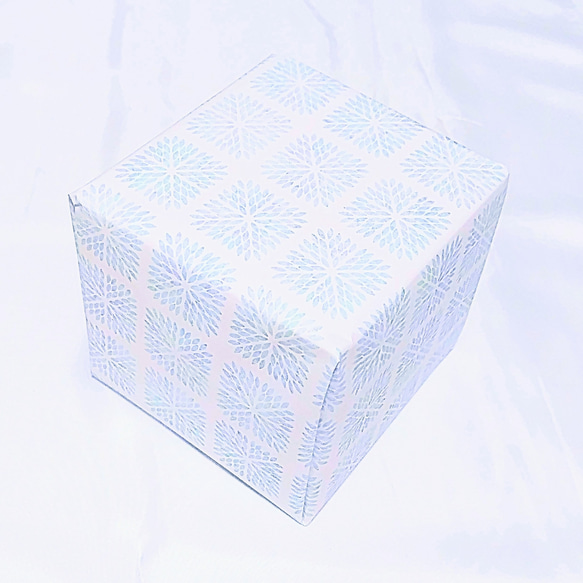 【切子工房　希月】ロックグラス／「瀧縞」／瑠璃 