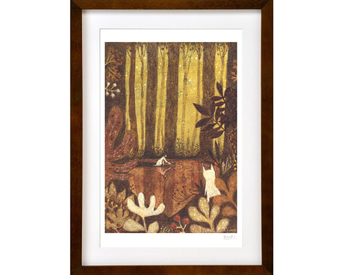 【額縁付】白黒　絵画 額縁付】白黒絵画