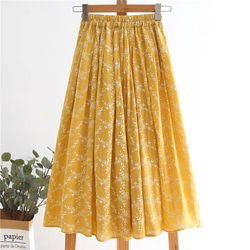 ロングスカート、夏スカート、春スカート 2枚目の画像