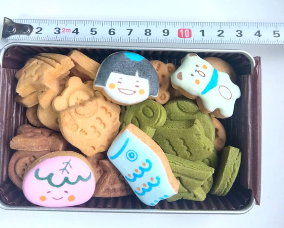 子供の日クッキー缶　小サイズ 2枚目の画像