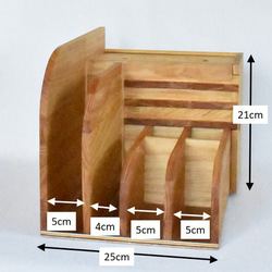 木製マガジンラック・ペンスタンド・ティッシュケース 10枚目の画像