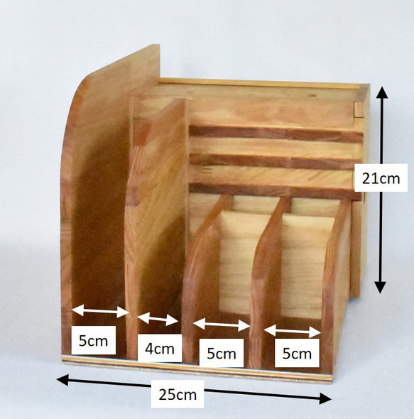 木製マガジンラック・ペンスタンド・ティッシュケース 10枚目の画像