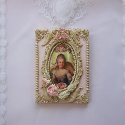 薔薇のマリーアントワネットアートパネル 6枚目の画像