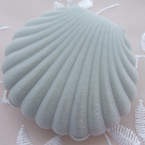 ☆貝のアクセサリー ケース☆ギフト用ボックスケース☆ホワイト