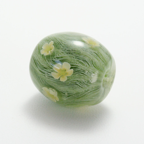 2023春]梅花藻 とんぼ玉 ガラス 花 藻模様 水中花 その他