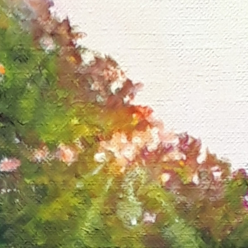 夕暮れのバラ園 絵画 チェリー Cherry 通販 15732390｜Creema(クリーマ)