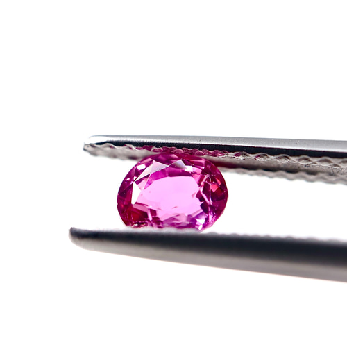 ピンクオーバルカット天然石ルビー0.19ct スリランカ産 ルビー 0.514ct オーバルミックスカット 蛍光性 ルース