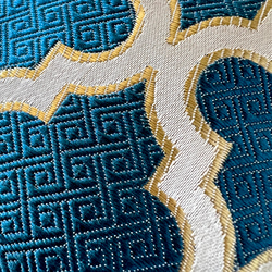 【受注制作】モロッカン生地のスマホポシェット/スマホショルダー/ピルゥファス　 ♦ギフトにおすすめ♦ 6枚目の画像