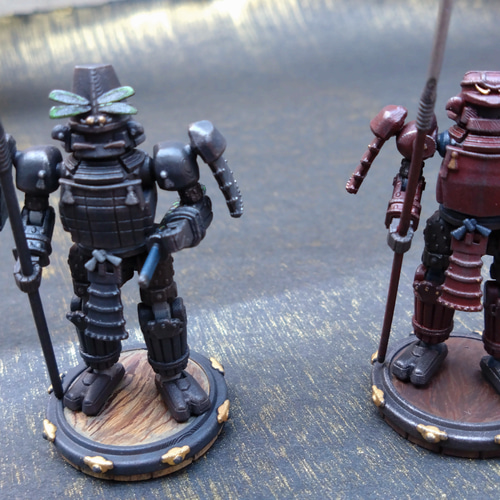 オリジナル甲冑フィギュア ミニ その他人形 漆工房Ken/Titan's Forge