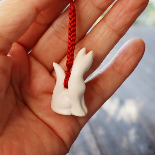 根付狐 卯月05 その他置物 あめつち 通販 15733127｜Creema(クリーマ