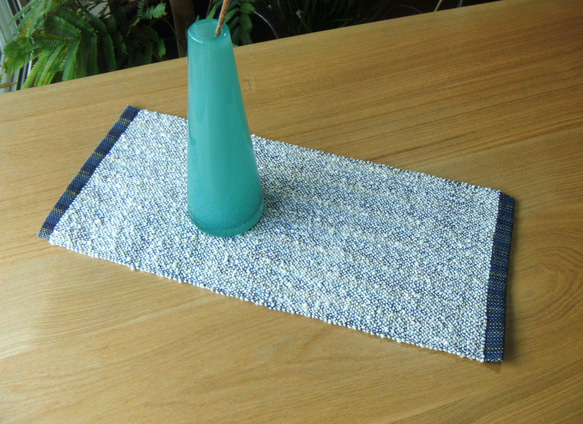 Sale　手織りテーブルセンター　ミニマット　コースター　花瓶敷　置物敷き　オープニングセール　 3枚目の画像