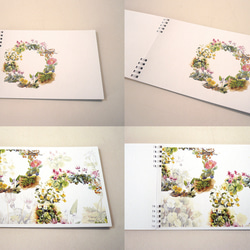 Flower Wreath Notebook 【 EARLY SPRING 】 4枚目の画像