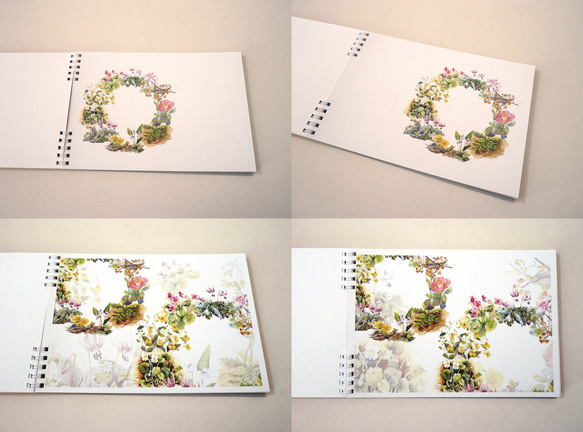 Flower Wreath Notebook 【 EARLY SPRING 】 4枚目の画像