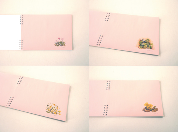 Flower Wreath Notebook 【 EARLY SPRING 】 6枚目の画像