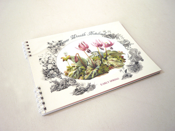 Flower Wreath Notebook 【 EARLY SPRING 】 2枚目の画像