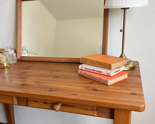 new【日本製】アンティーク調ミラー ドレッサー・ミラー・鏡台 cheri