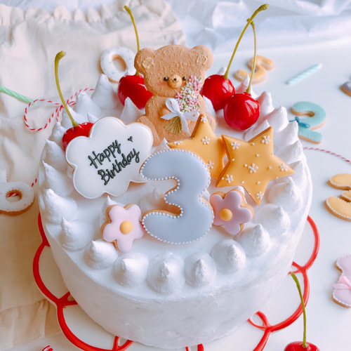 メレンゲクッキー オーダーページ 数字 誕生日
