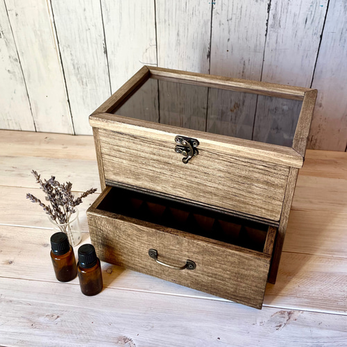 値下げ中‼️木箱オイルセット おまけも有り 値下げ中‼️木箱オイル