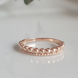 ハーフエタニティリング スワロフスキー 8-9号、10-11号、12-13