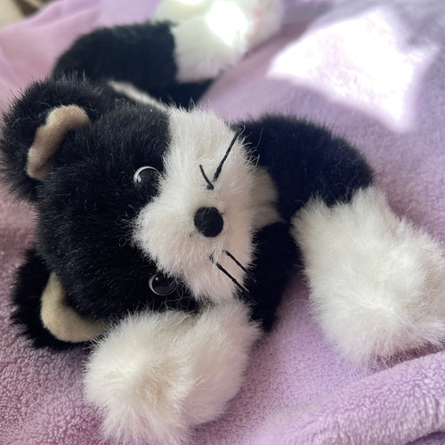くたくた猫のぬいぐるみ ぬいぐるみ 愛恋虹 通販 15734109｜Creema