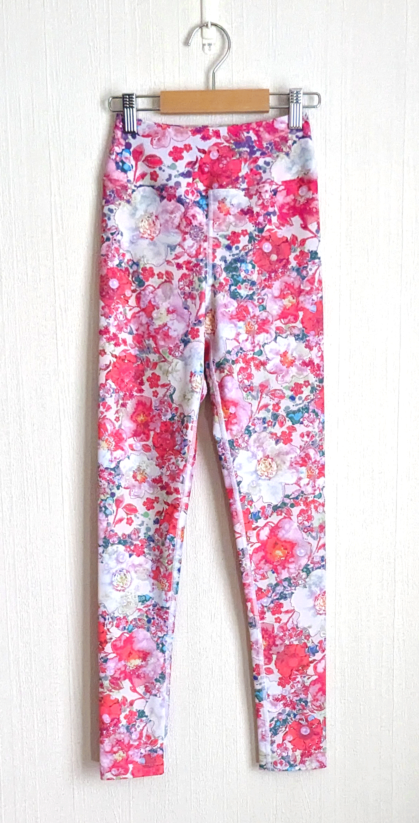 レギンス  ミックスフラワー