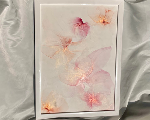 フレーム付き】ミニアートプレゼント付き！ アルコールインクアート