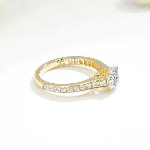 0.8ct プラチナリング 9号 即発送可 230410-001 指輪・リング 武田 