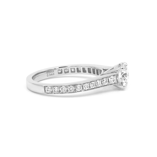 0.8ct プラチナリング 9号 即発送可 230410-001 指輪・リング 武田 