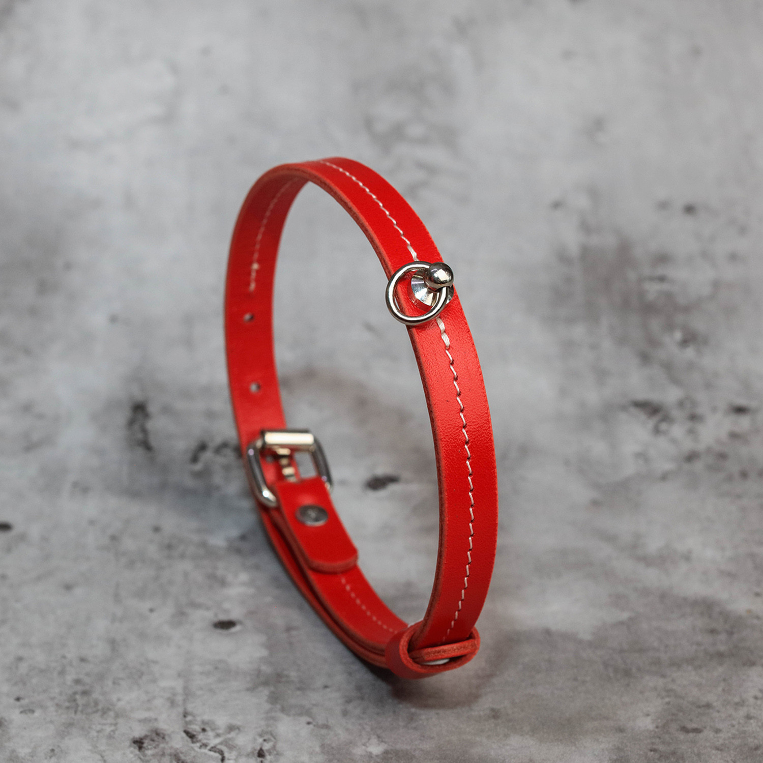 本革チョーカー パンクスタイルレザーチョーカー スパイクスタッズ本革製